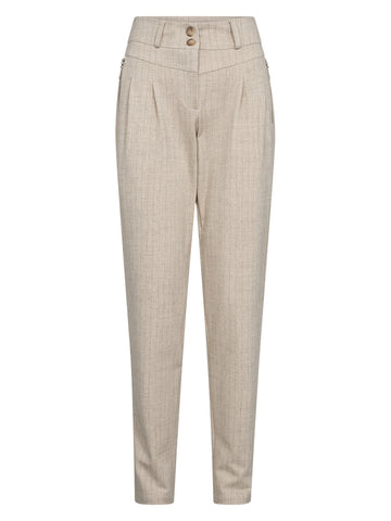 NÜ COMMY trousers Trousers 112 Bone mix