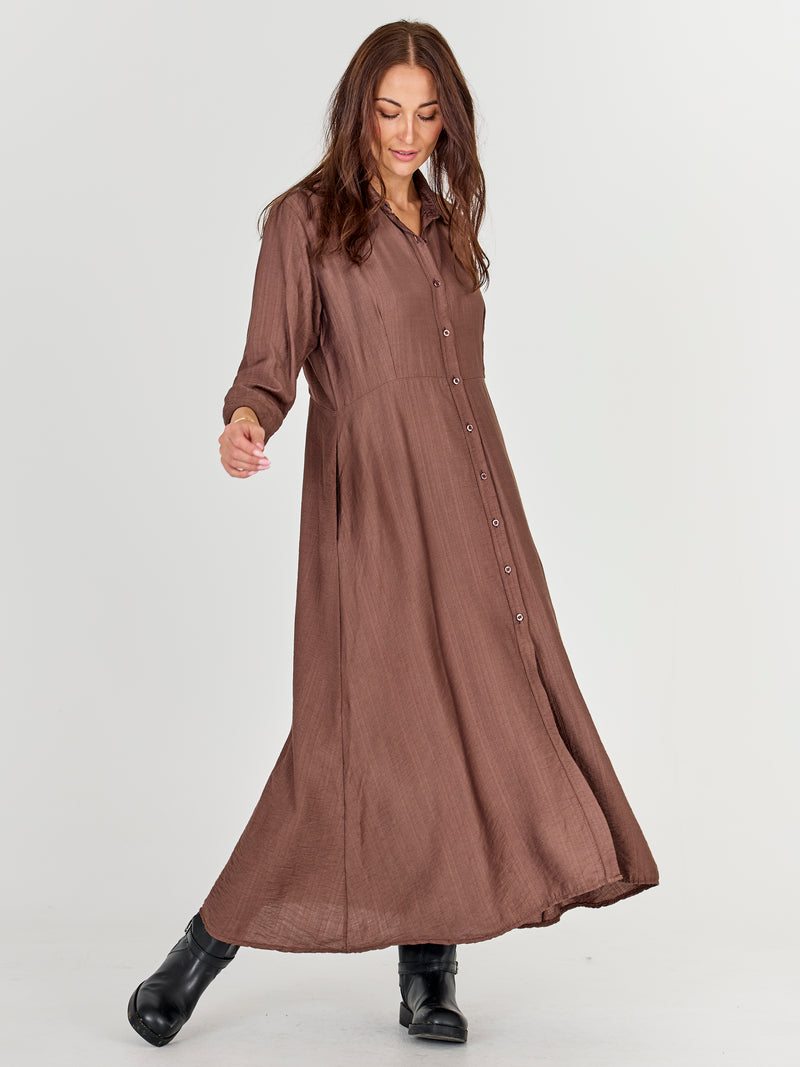 NÜ Caitlin Tunic Dress Dresses 289 Brown