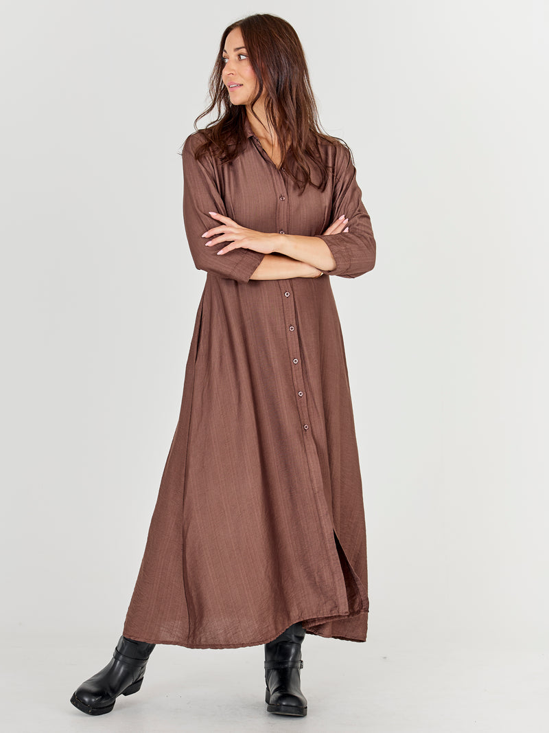 NÜ Caitlin Tunic Dress Dresses 289 Brown