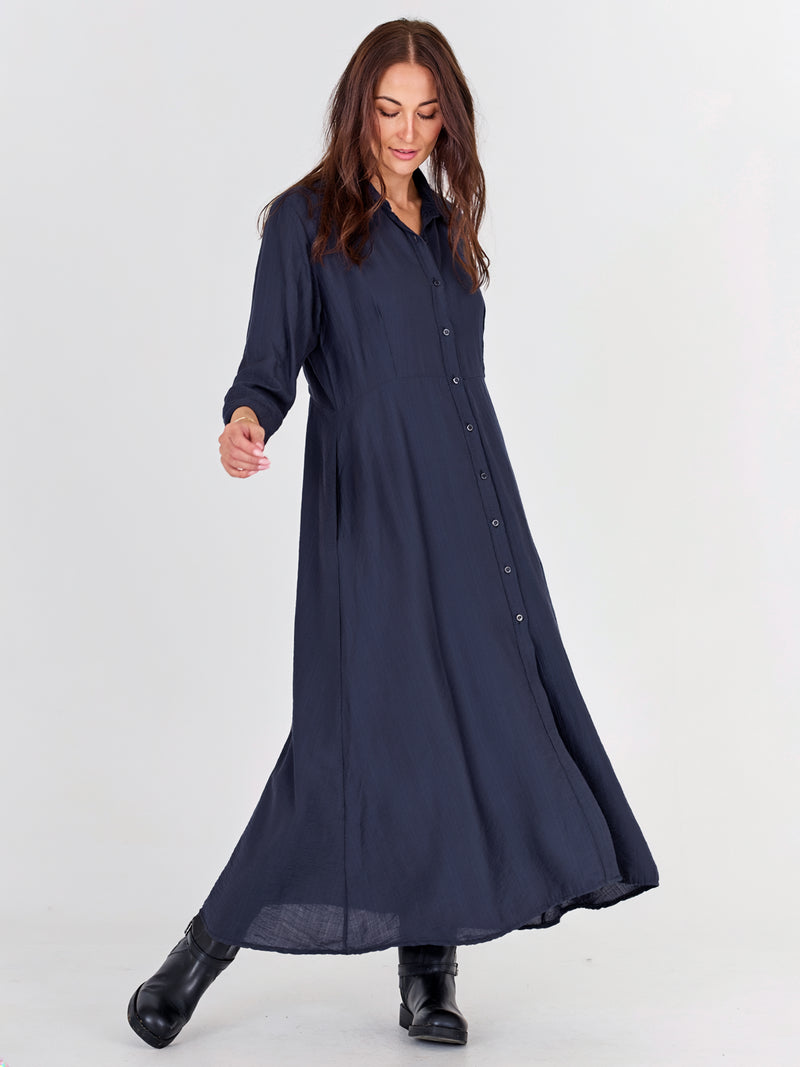 NÜ Caitlin Tunic Dress Dresses 476 Navy