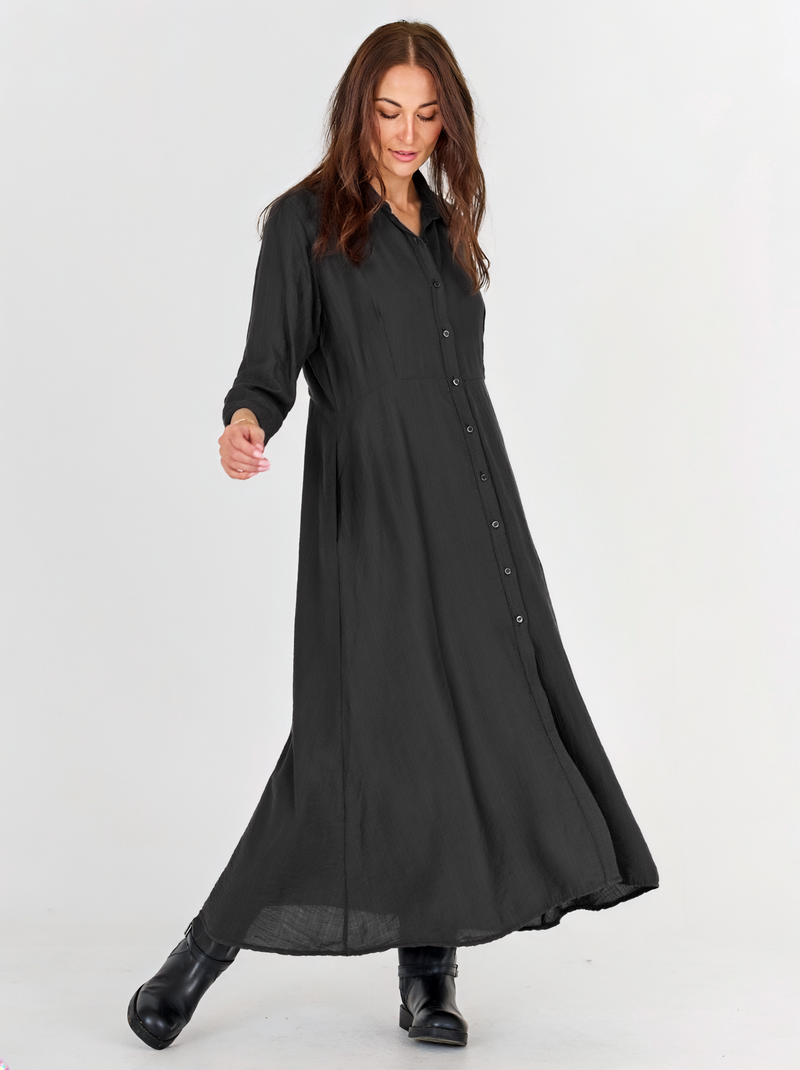 NÜ Caitlin Tunic Dress Dresses Black