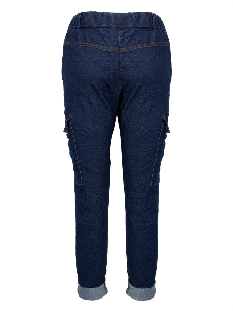 NÜ CARMEN VIVI trousers Jeans 486 Denim