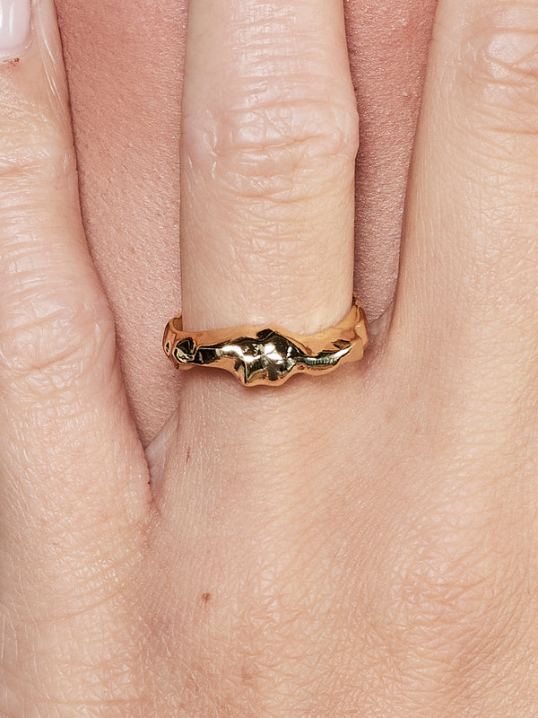 NÜ Cave No. 7 Ring Jewellery 011 Gold