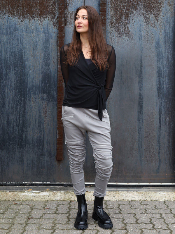 NÜ JUPITER trousers Trousers 901 Grey