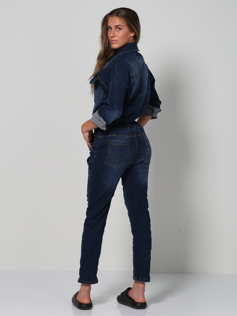 NÜ MARINA denim trousers Jeans 486 Denim