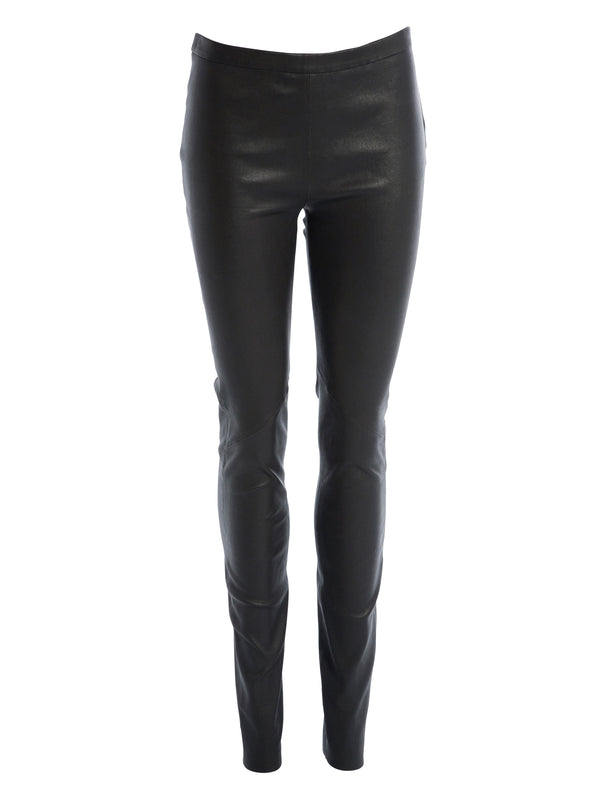 NÜ MILJA leather leggings Leggings Black