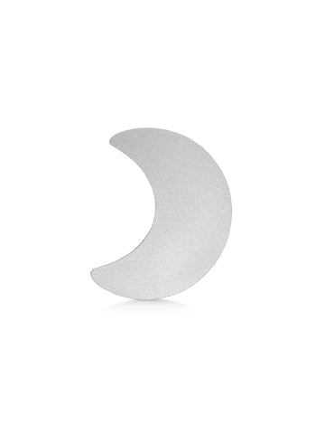 NÜ Moons No. 4 Earring Large Jewellery 022 Silver