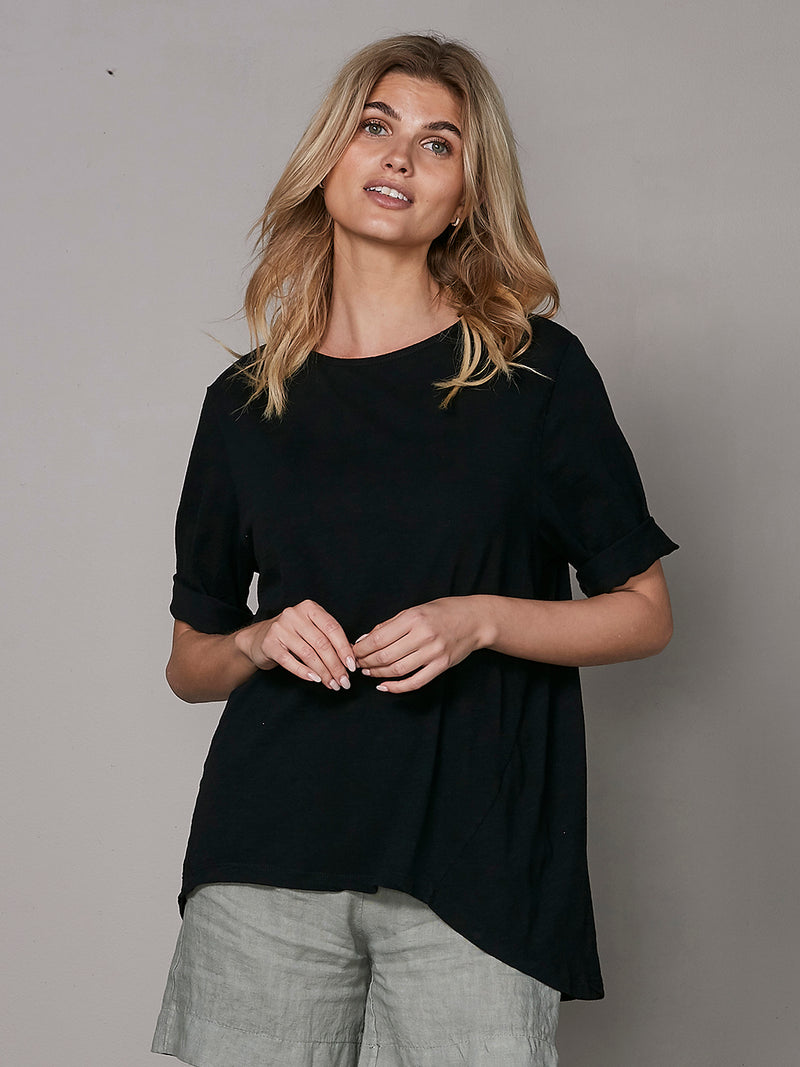 NÜ OAKLEE oversize t-shirt Tops and T-shirts Black