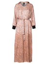 NÜ ODESSA patterned dress Dresses 649 Terracotta Dust mix