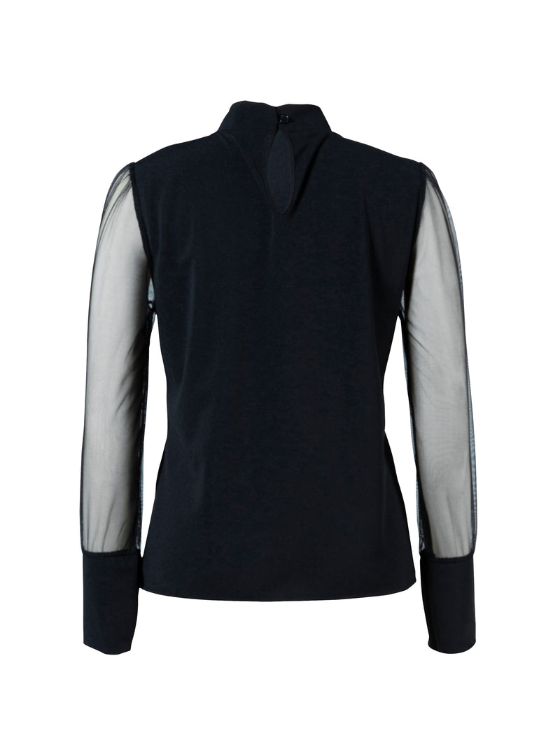 NÜ SAFINA Blouse Blouses Black