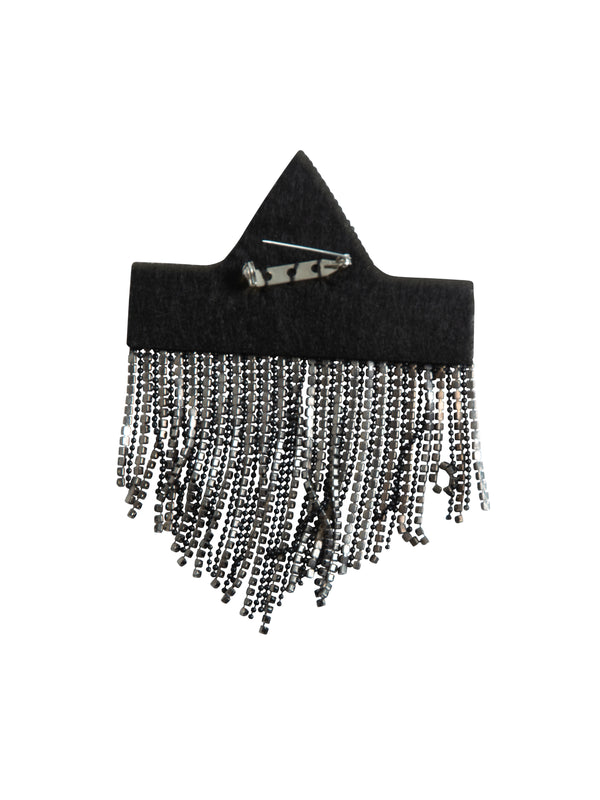 NÜ TANITA brooch black Accessories Black