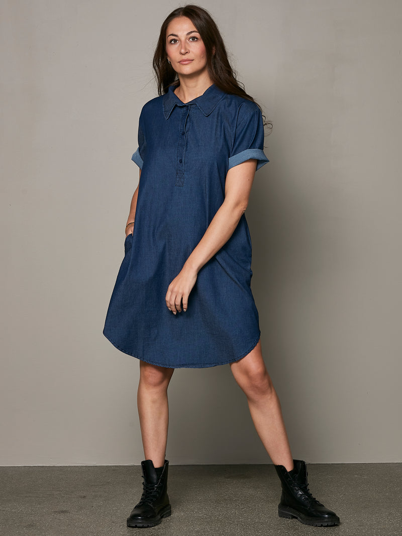 NÜ VELA dress Dresses 486 Denim