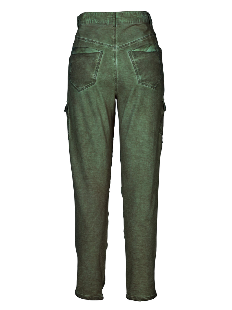 NÜ VERONA trousers Trousers 358 Green Absolute