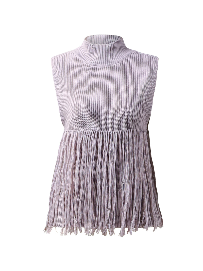 NÜ VIRNA knit vest Vests 762 Dusty purple