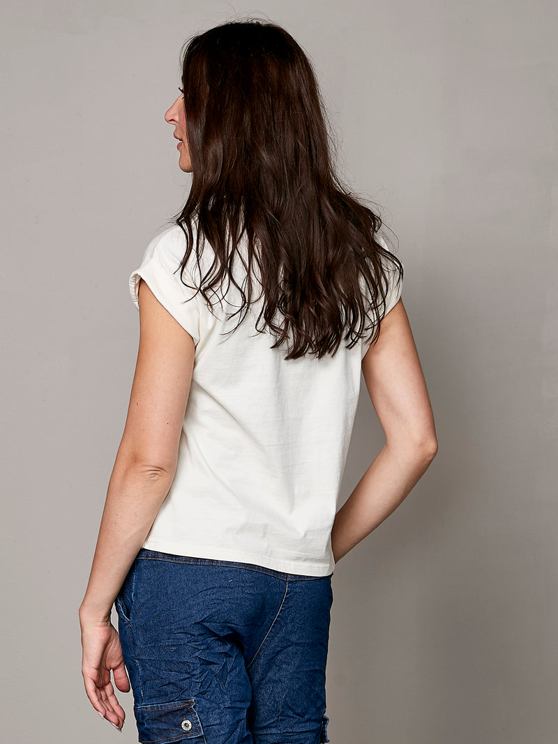 NÜ Vilte Tee Tops and T-shirts 110 Creme