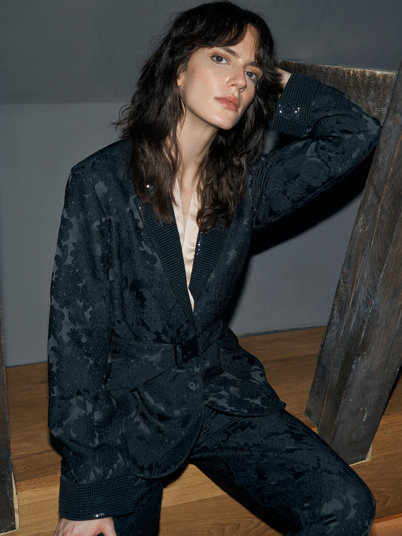 NÜ XINYAN blazer Blazers Black