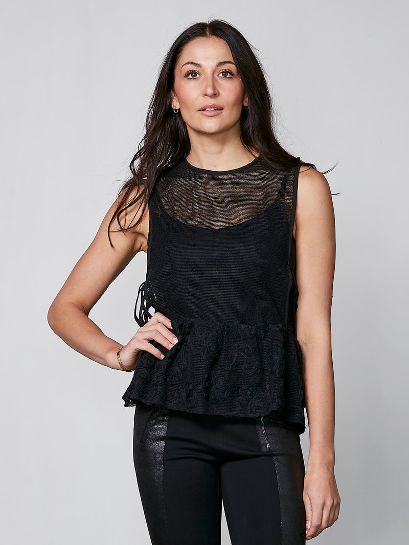 NÜ YALDA top Tops and T-shirts Black