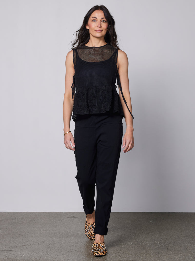 NÜ YALDA top Tops and T-shirts Black