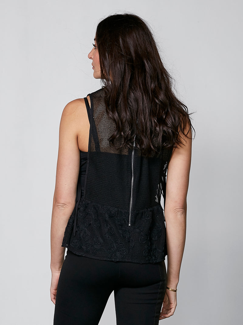 NÜ YALDA top Tops and T-shirts Black