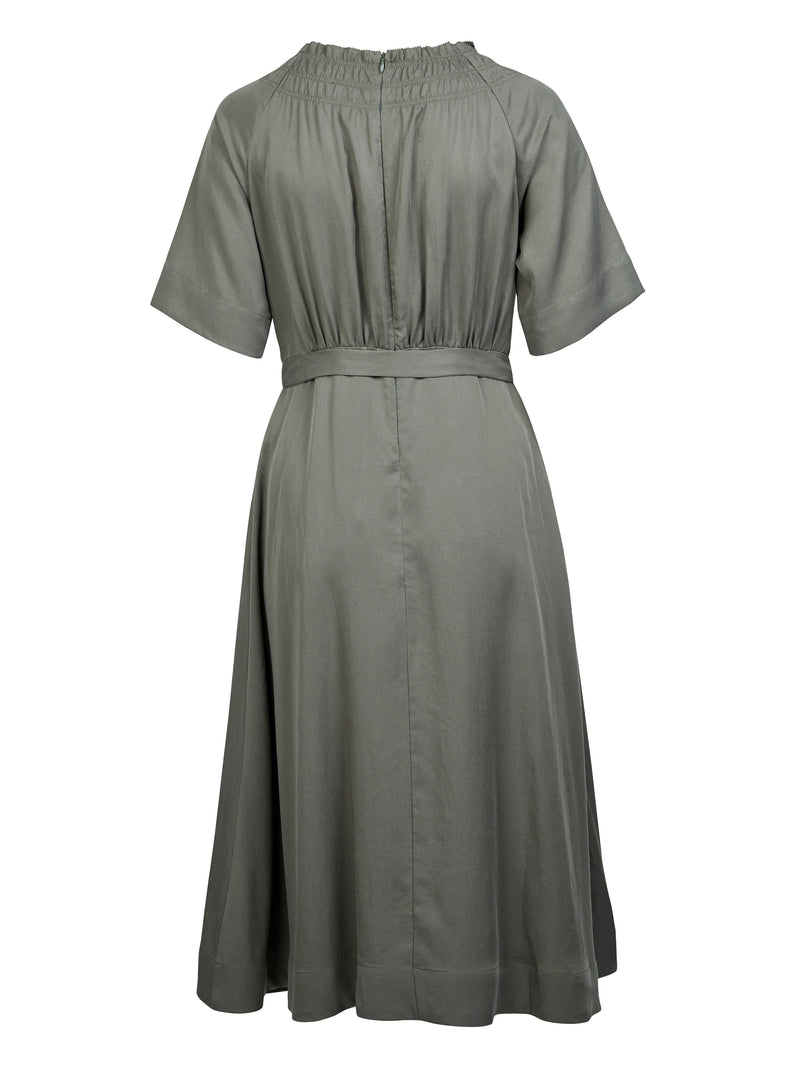 NÜ YMKE belt dress Dresses 316 Olive