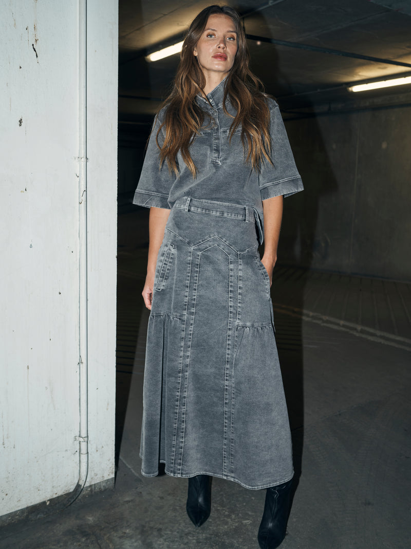 NÜ YUNA Top Tops and T-shirts 901 Grey mix