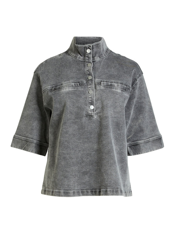 NÜ YUNA Top Tops and T-shirts 901 Grey mix