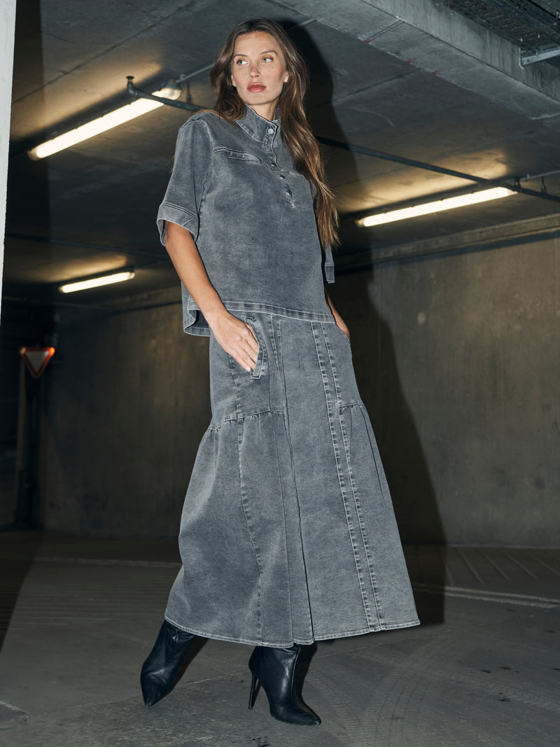 NÜ YUNA skirt Skirts 901 Grey mix