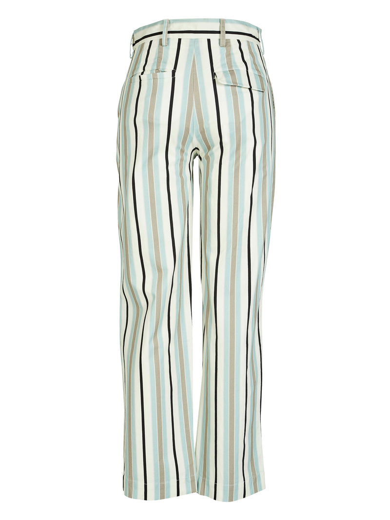 NÜ YUSI trousers Trousers 303 Blue Mint mix