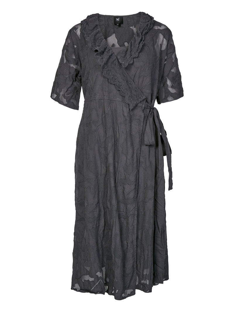 NÜ ZAYA dress Dresses 987 dark grey
