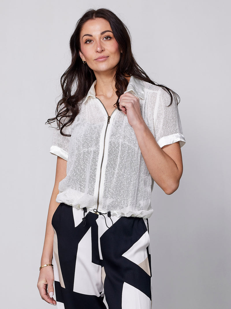 NÜ ZAZIA shirt Jackets 110 Creme