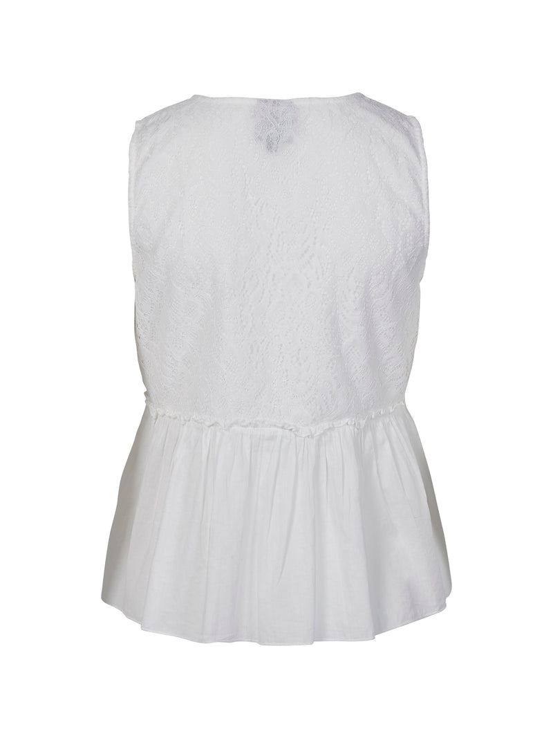 NÜ ZELMA top Tops and T-shirts 110 Creme