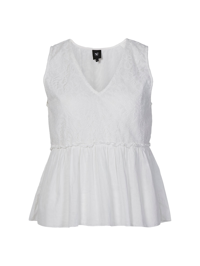 NÜ ZELMA top Tops and T-shirts 110 Creme