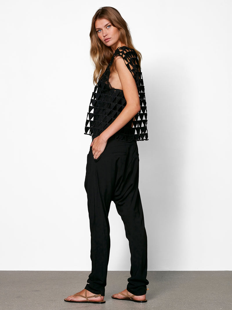 NÜ ZENIA trousers Trousers Black