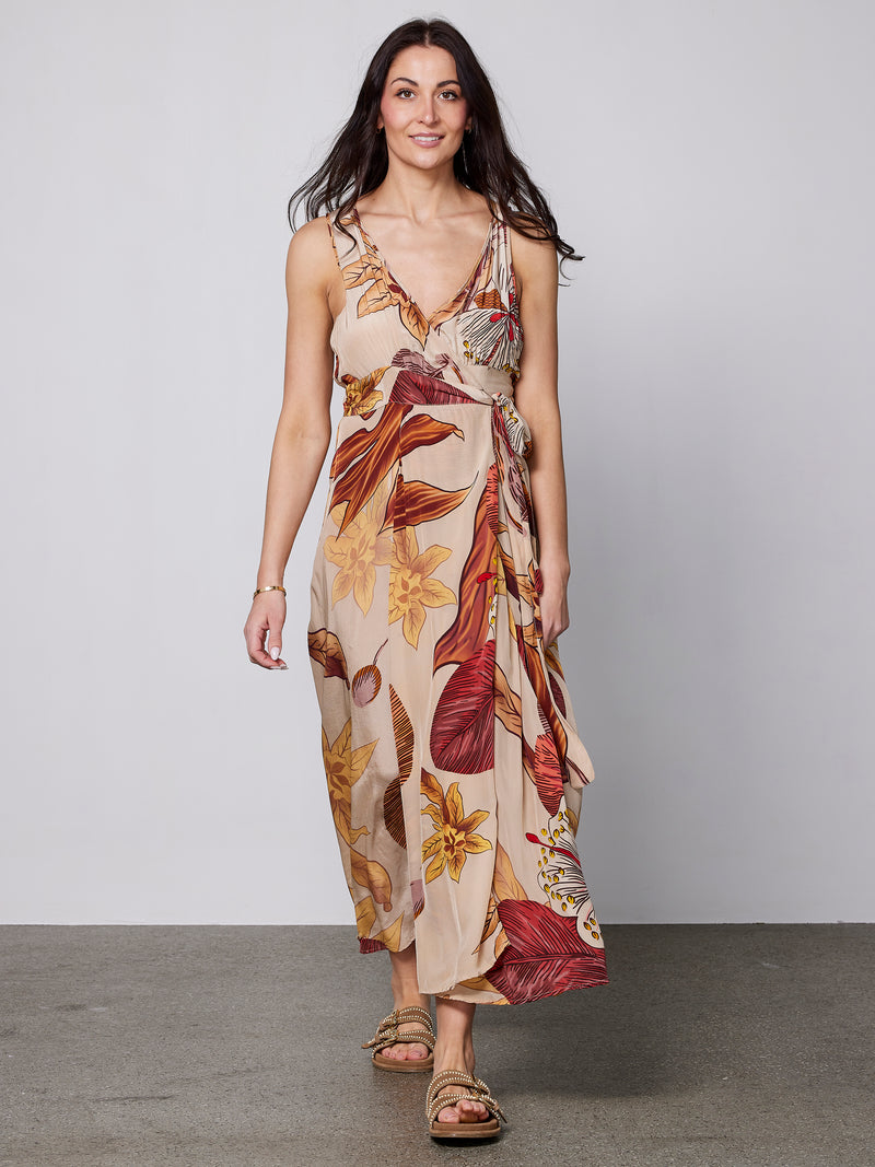 NÜ ZENTA dress Dresses 658 Terracotta Mix