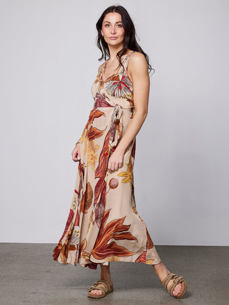 NÜ ZENTA dress Dresses 658 Terracotta Mix