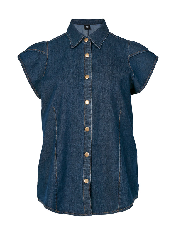 NÜ ZIGA shirt Shirts 486 Denim
