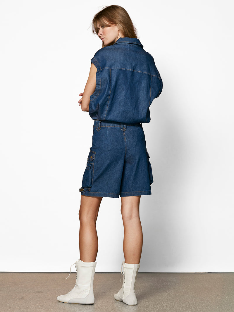 NÜ ZIGA shorts Shorts 486 Denim