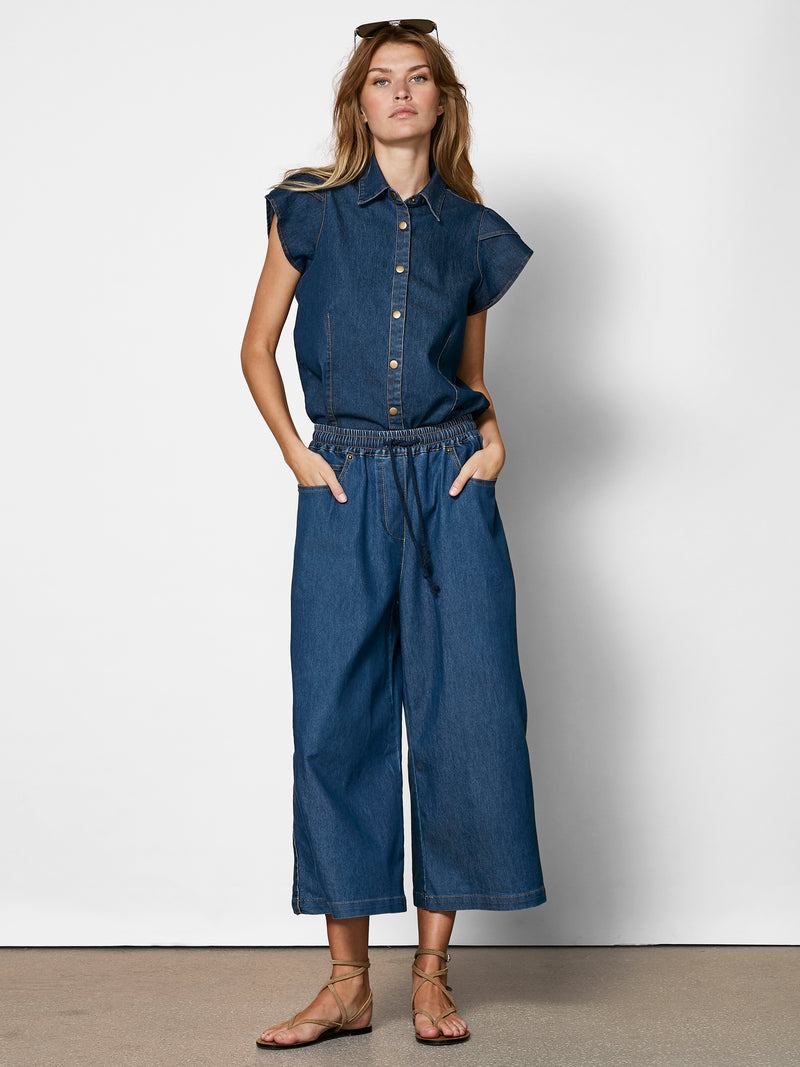 NÜ ZIGA trousers Trousers 486 Denim