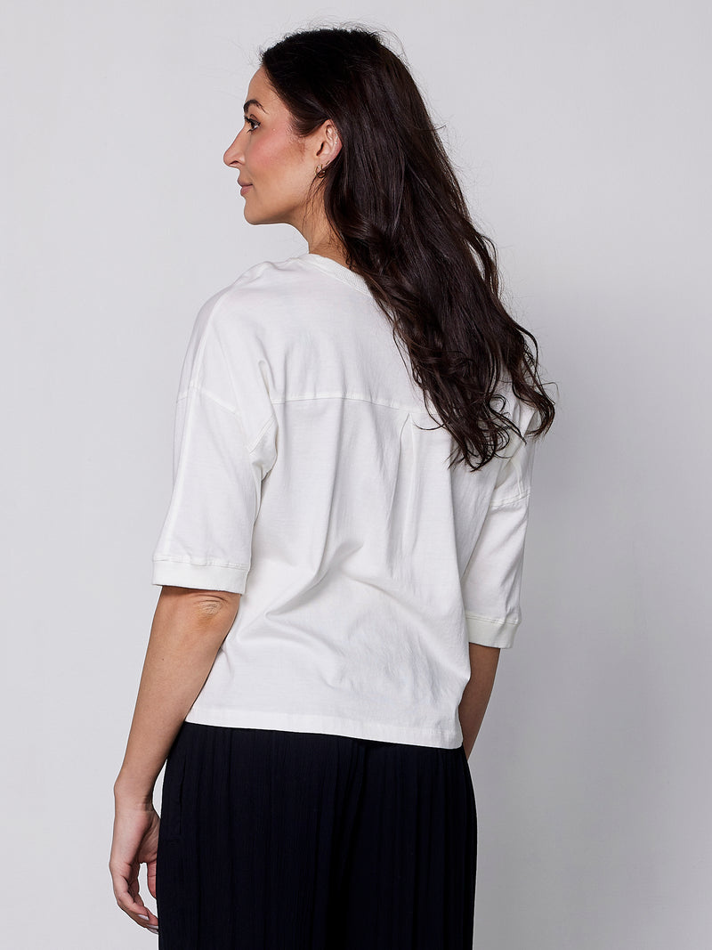 NÜ ZILLA tee Tops and T-shirts 110 Creme