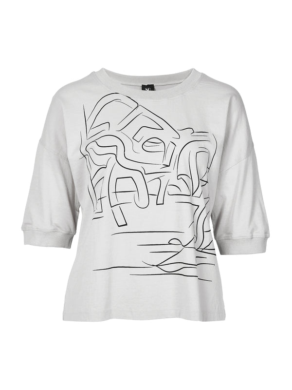 NÜ ZILLA tee Tops and T-shirts 110 Creme