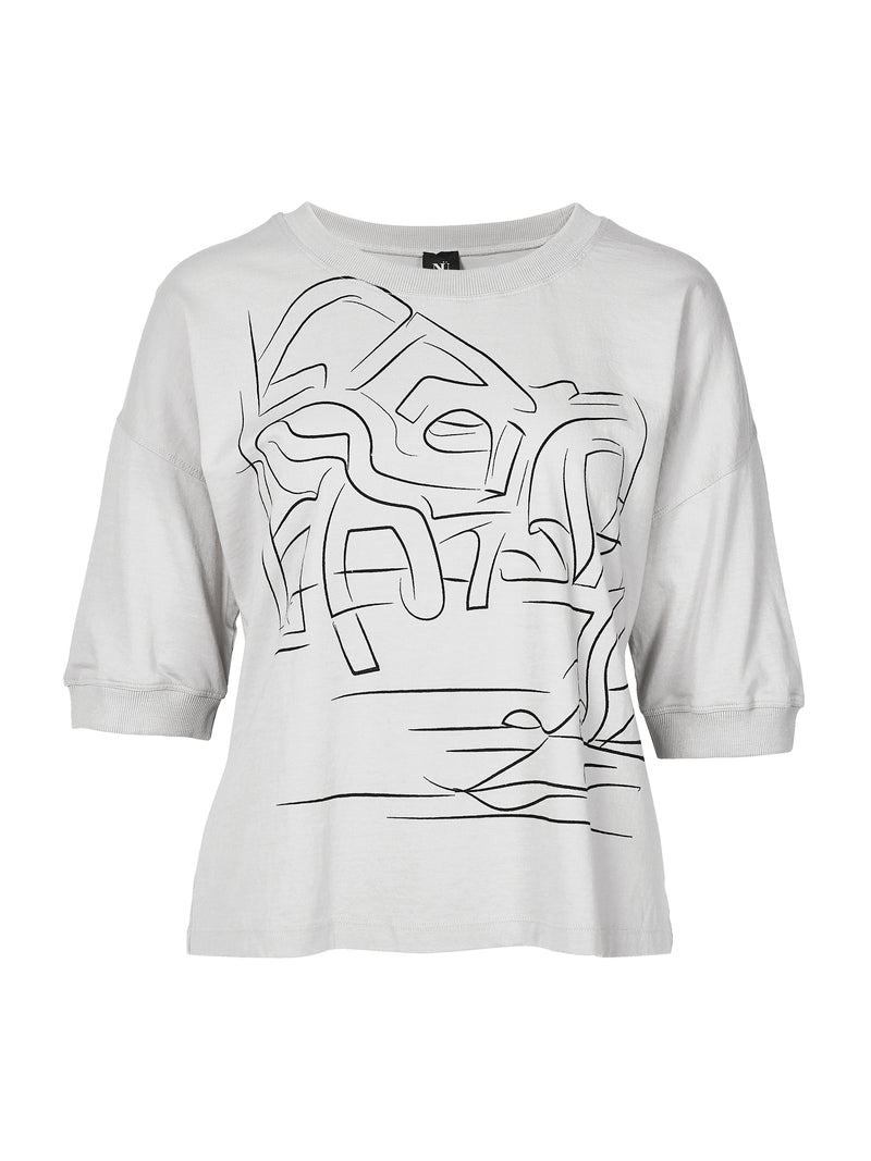 NÜ ZILLA tee Tops and T-shirts 110 Creme
