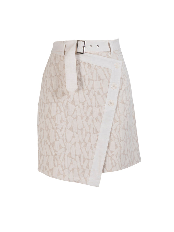 NÜ ZILMA skirt Skirts 150 Sand