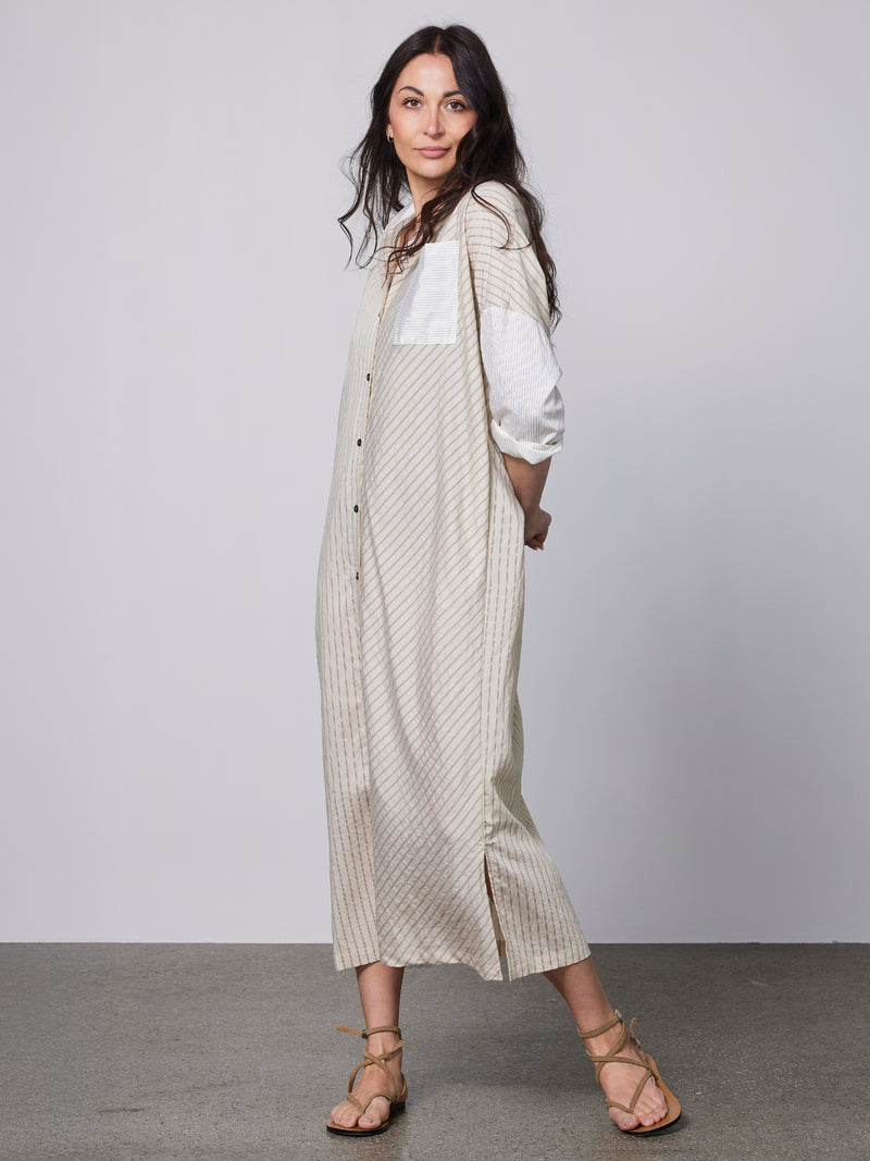 NÜ ZINNA dress Dresses 112 Bone mix