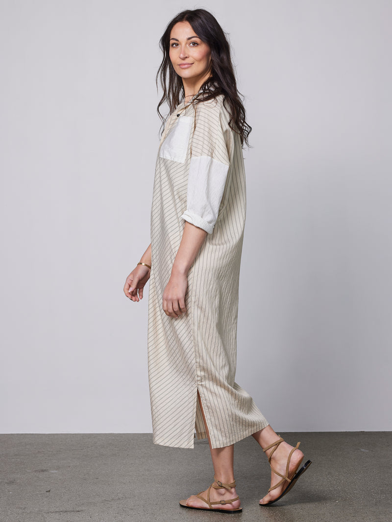 NÜ ZINNA dress Dresses 112 Bone mix