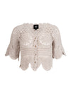NÜ ZIONA knit cardigan Cardigans 112 Bone
