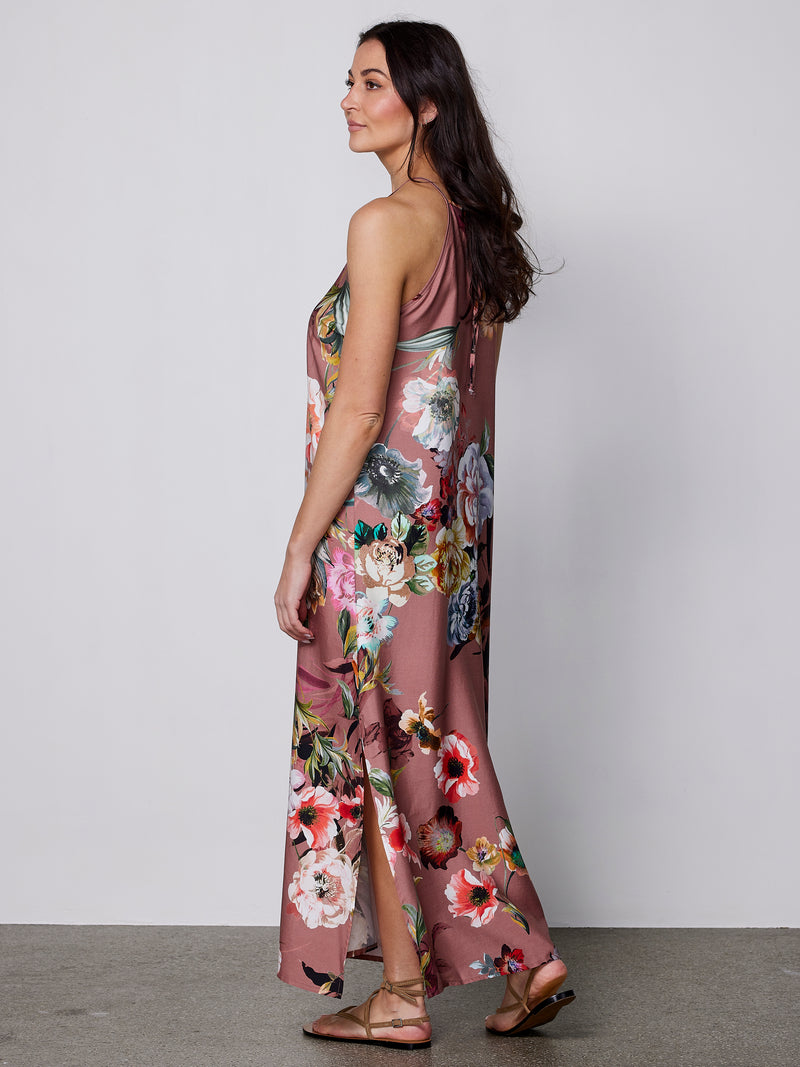 NÜ ZOYA strap dress Dresses 658 Terracotta Mix