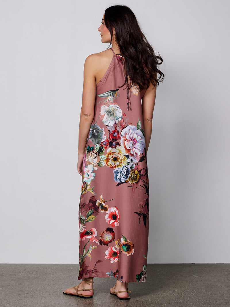 NÜ ZOYA strap dress Dresses 658 Terracotta Mix