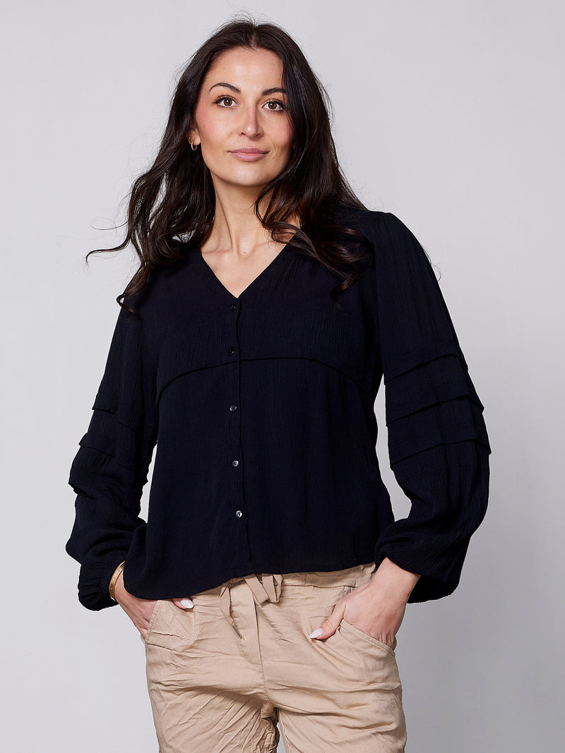 NÜ ZURI shirt Shirts Black