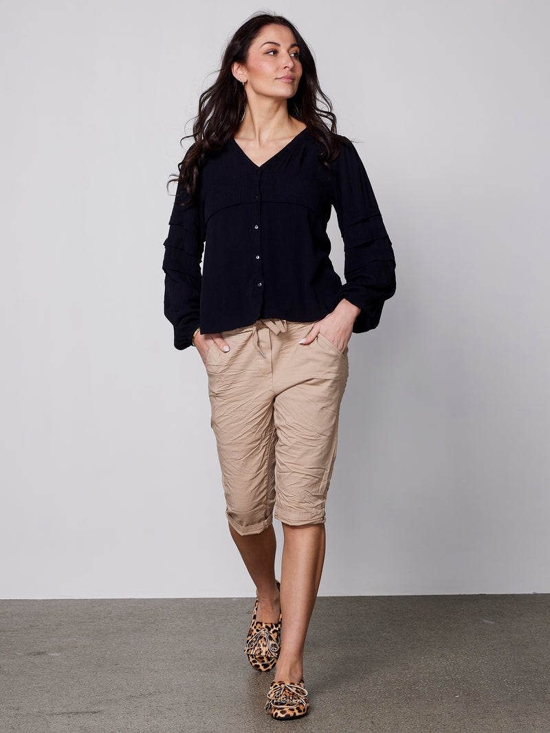 NÜ ZURI shirt Shirts Black