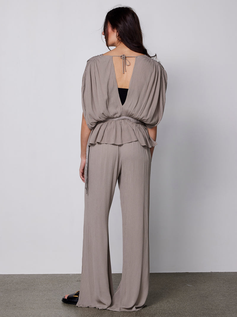 NÜ ZURI trousers Trousers 130 sand